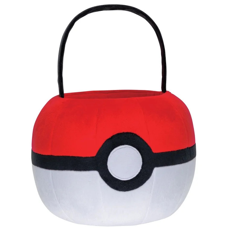 Pokémon Spring Plush Poké Ball Basket with Soft Carry Handle | Walmart (US)