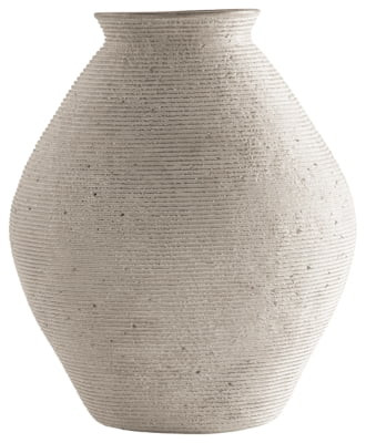 Signature Design by Ashley Hannela Vase, Antique Tan - Walmart.com | Walmart (US)