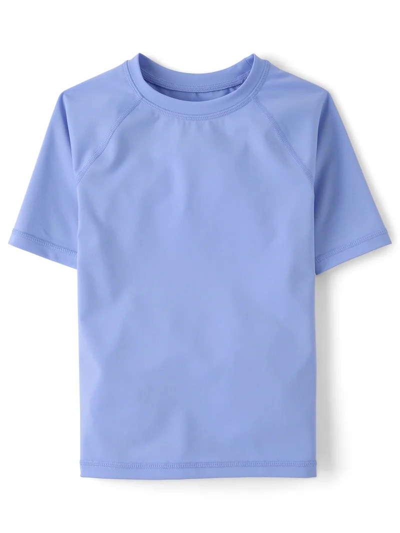 The Children's Place Boys Crewneck Short Sleeve Rashguard Top, Sizes XS-XXL | Walmart (US)