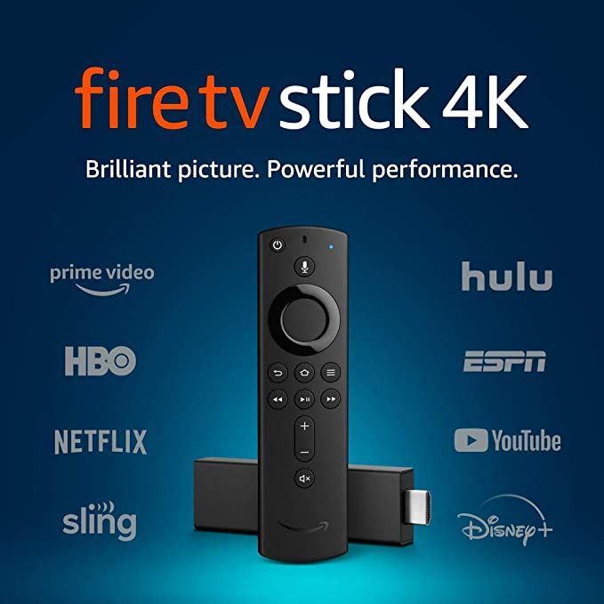 Fire TV Stick 4K streaming device with Alexa built in, Dolby Vision, includes Alexa Voice Remote,... | Amazon (US)