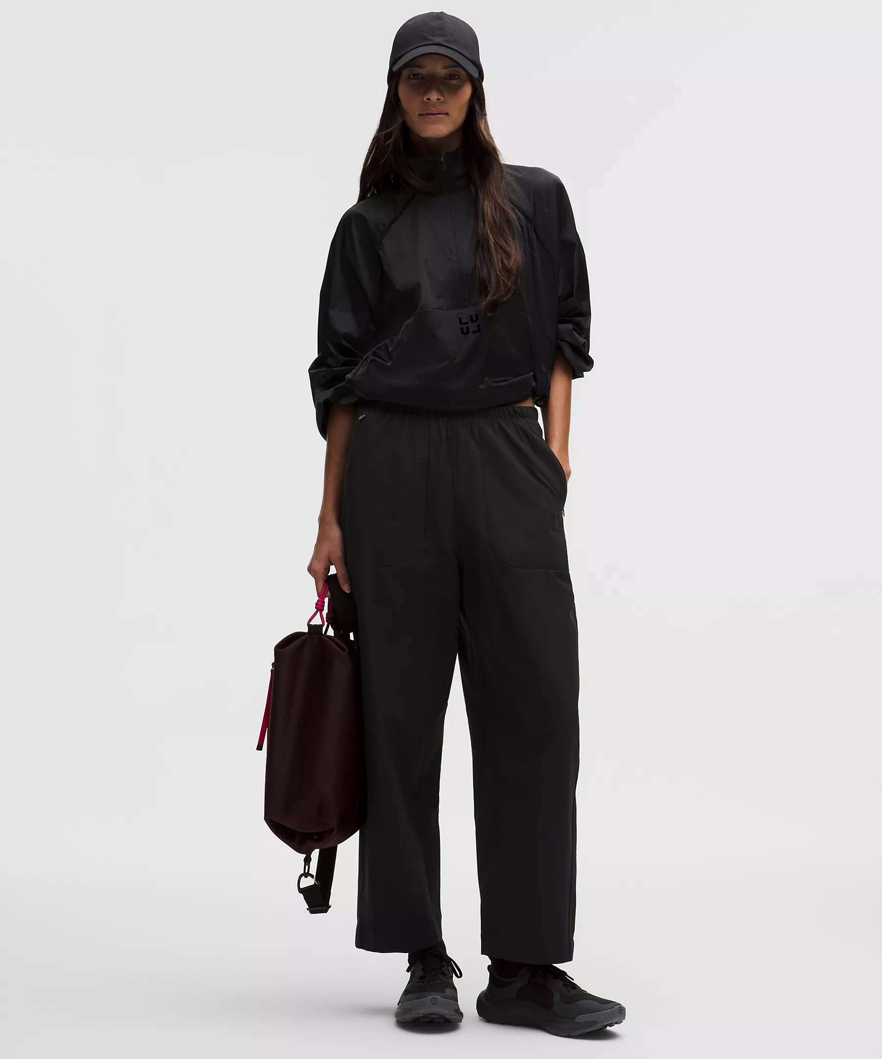 Lightweight Mid-Rise Barrel-Leg Cropped Pant | lululemon (CA)