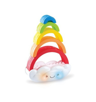 Kidoozie Musical Stack & Learn Rainbow, Stacking Activity Toy for Infants and Toddlers 6-24M with Motion Activated Lights and Sounds | Target