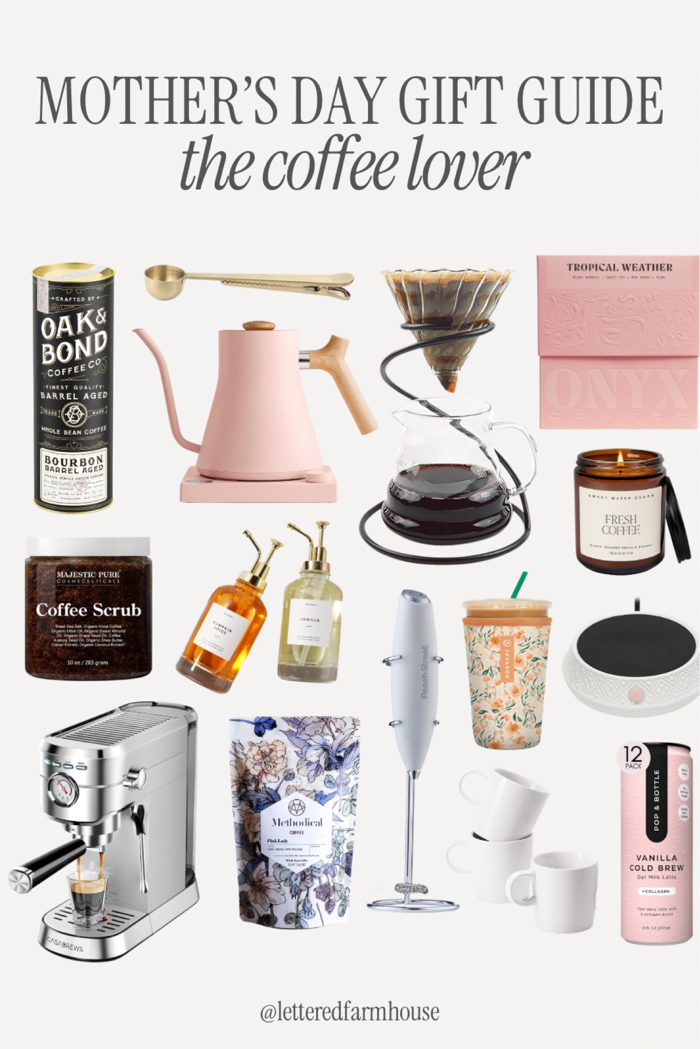 Discover the perfect gifts for coffee aficionados! From sleek espresso machines to cozy mug warmers and indulgent coffee sugar scrubs, explore our curated roundup of Amazon's finest coffee-themed treasures. Elevate your coffee experience this year with these delightful finds!

#founditonamazon #amazonhome #amazonfinds Mother’s Day gift ideas, mothers day gift baskets, Mother’s Day gifts for friends, Mother’s Day gift guide, Mother’s Day gift ideas for grandmas, gifts to mom from daughter, gifts for mother in law, gifts for her, gifts for sister, gift for friend


Follow my shop @LetteredFarmhouse on the @shop.LTK app to shop this post and get my exclusive app-only content!

#liketkit #LTKHoliday #LTKGiftGuide 
@shop.ltk
https://liketk.it/4XwEg

Comment SHOP below to receive a DM with the link to shop this post on my LTK ⬇ https://liketk.it/4YuUz #ltkfindsunder50

#LTKHome #LTKFindsUnder50 #LTKFindsUnder100