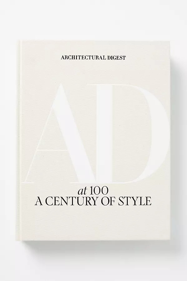Architectural Digest at 100: A Century of Style Hardcover Coffee Table Book | Anthropologie (US)