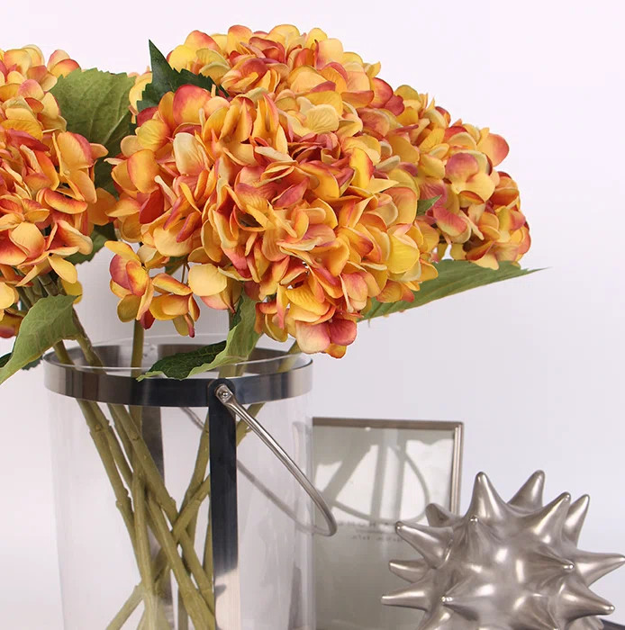 Highland Dunes Silk Hydrangea Stem & Reviews | Wayfair | Wayfair North America