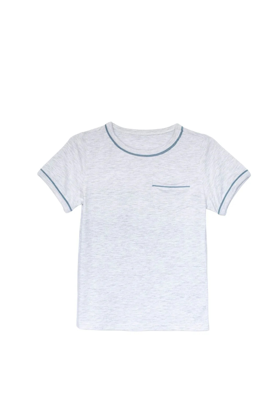 James Tee in Heathered Blue | Baybala