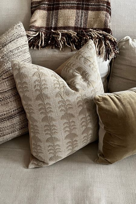 this studio mcgee pillow is in stock and gorgeous - just fill it with a new insert 

#LTKhome