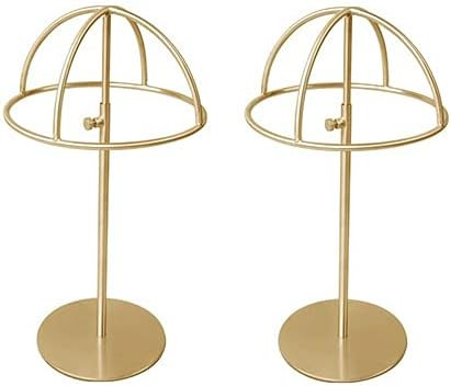 Hat Display Stand, Hat Top holder Enlarge, Height Adjustable, Set of 2 Pieces, Durable Stainless ... | Amazon (US)