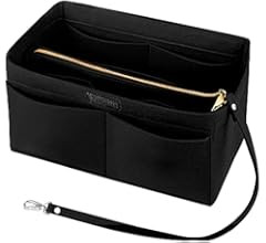 Ropch Felt Insert Bag Organiser, Handbag Organiser Insert Bag in Bag Tote Organiser Bag Pouch wit... | Amazon (UK)