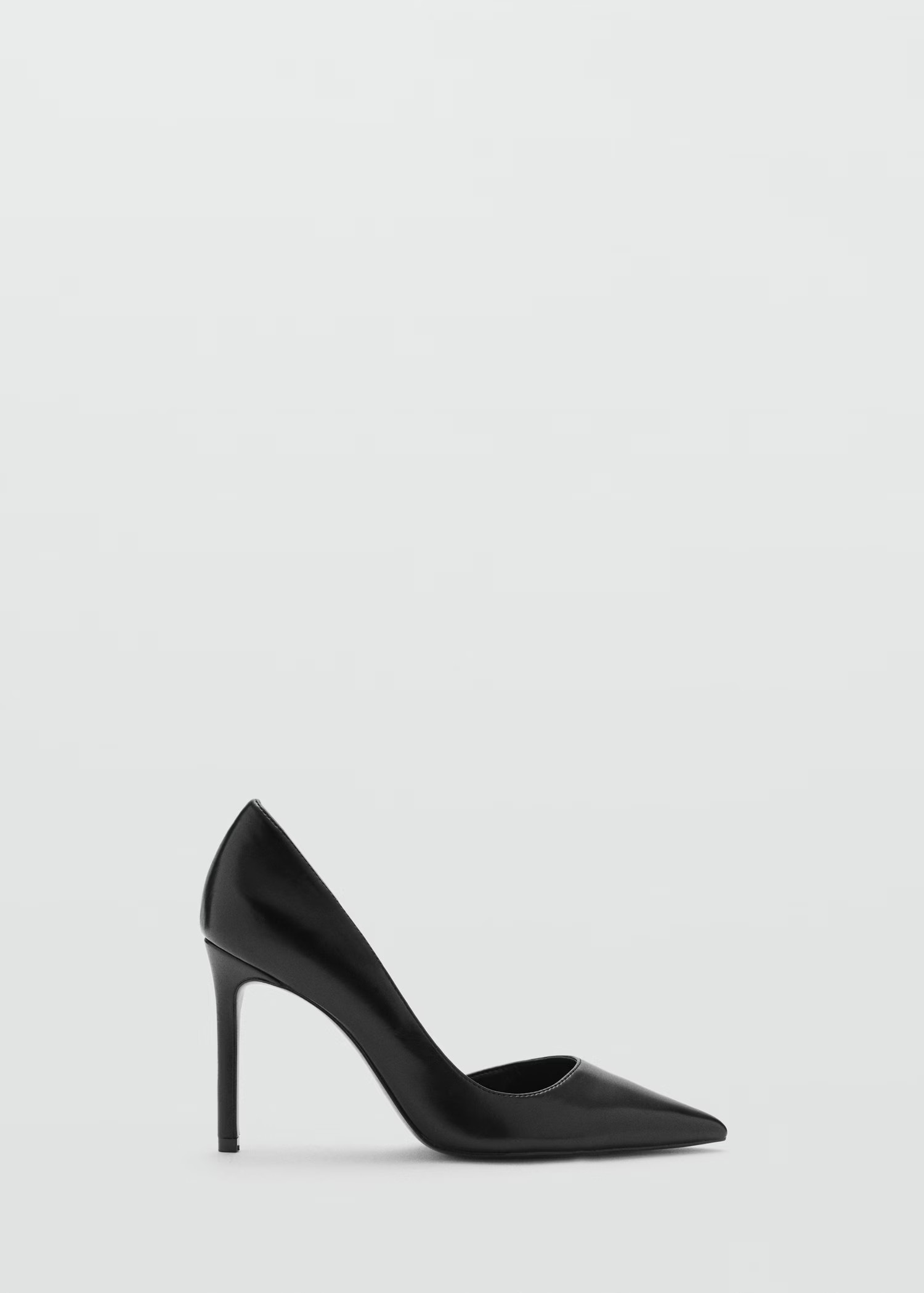 Asymmetrical heeled shoes - Woman | MANGO USA | MANGO (US)