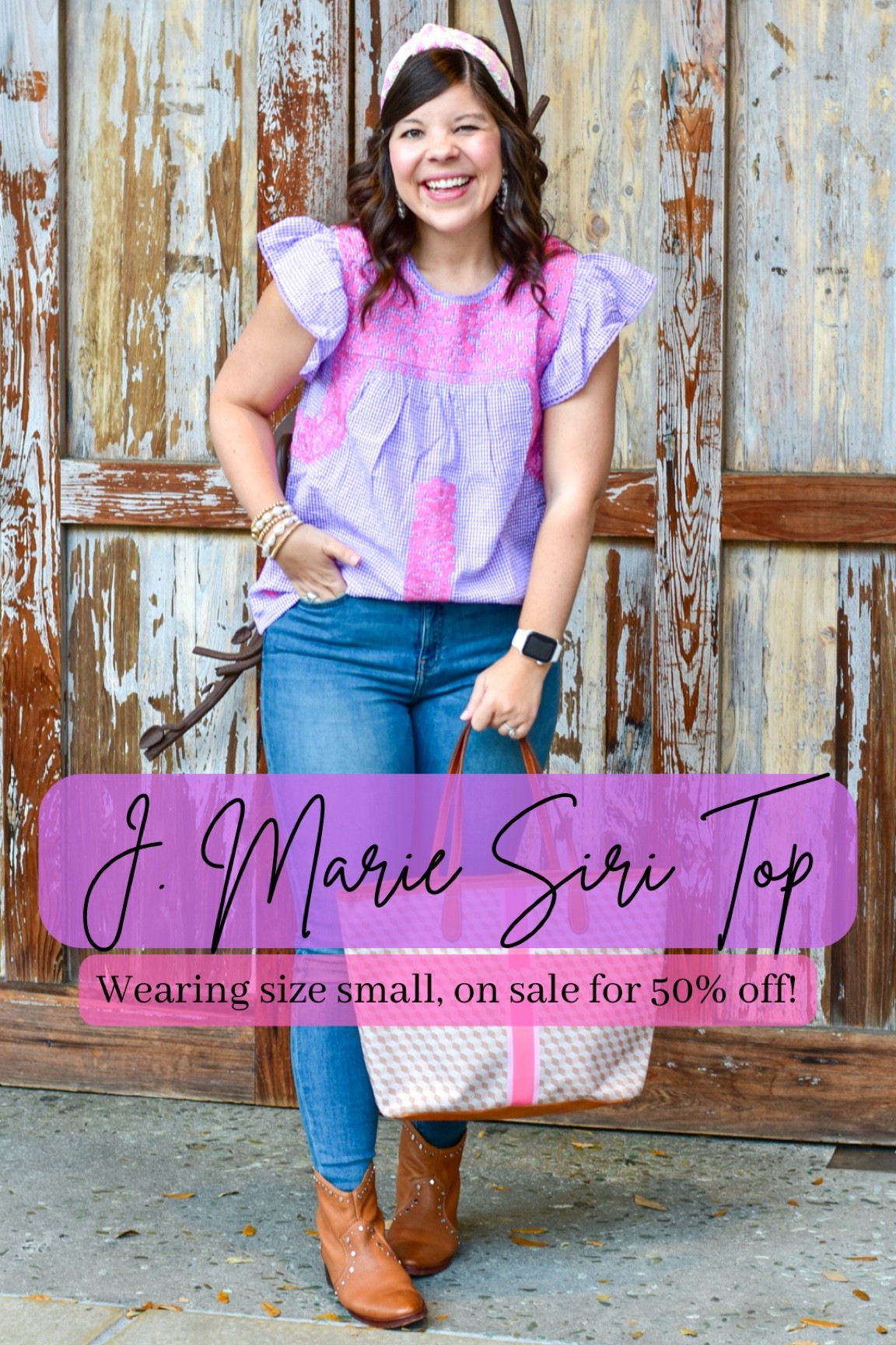 J. Marie sale on sale. Wearing size small. 

#gingham #embroidery #fallfashion 

#LTKSeasonal #LTKstyletip #LTKsalealert