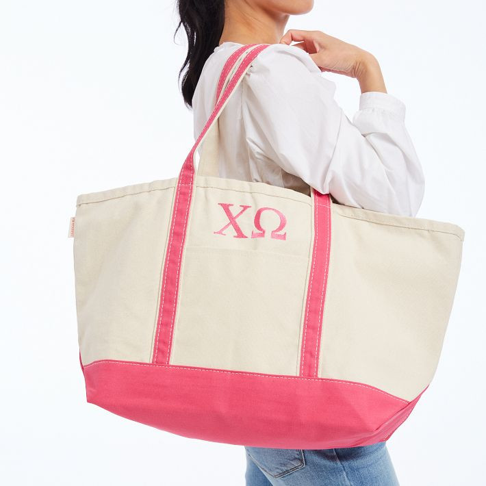 Sorority Canvas Tote | Mark and Graham