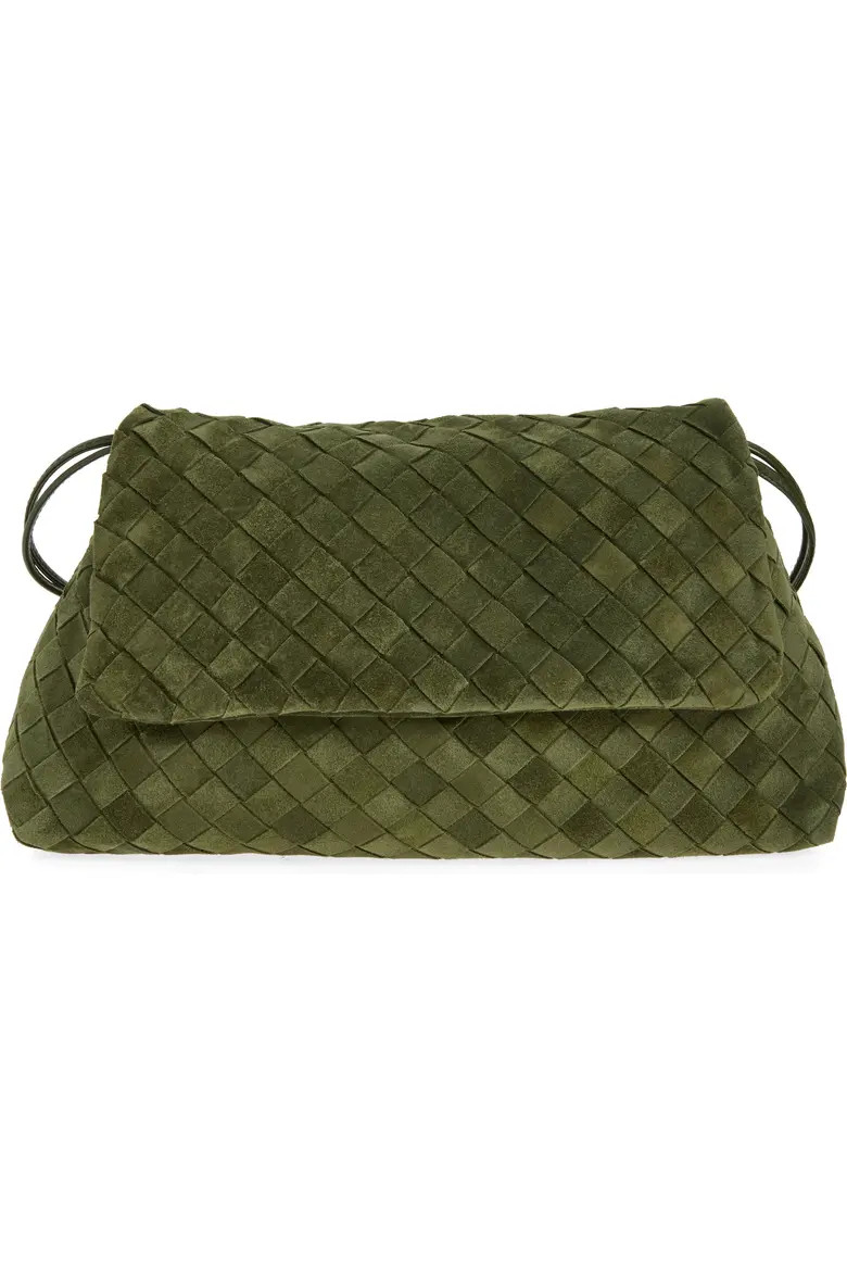 Giorno Intrecciato Suede Shoulder Bag (Women) | Nordstrom | Nordstrom