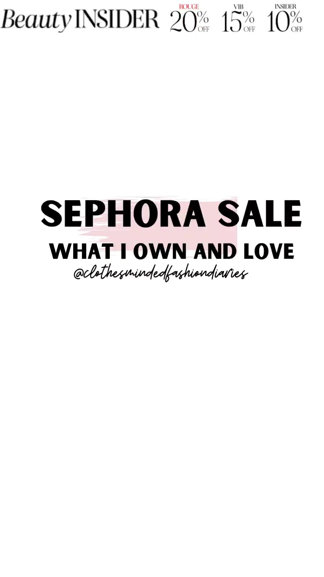 Some of my Sephora Faves. 

#LTKSaleAlert #LTKOver40 #LTKBeauty