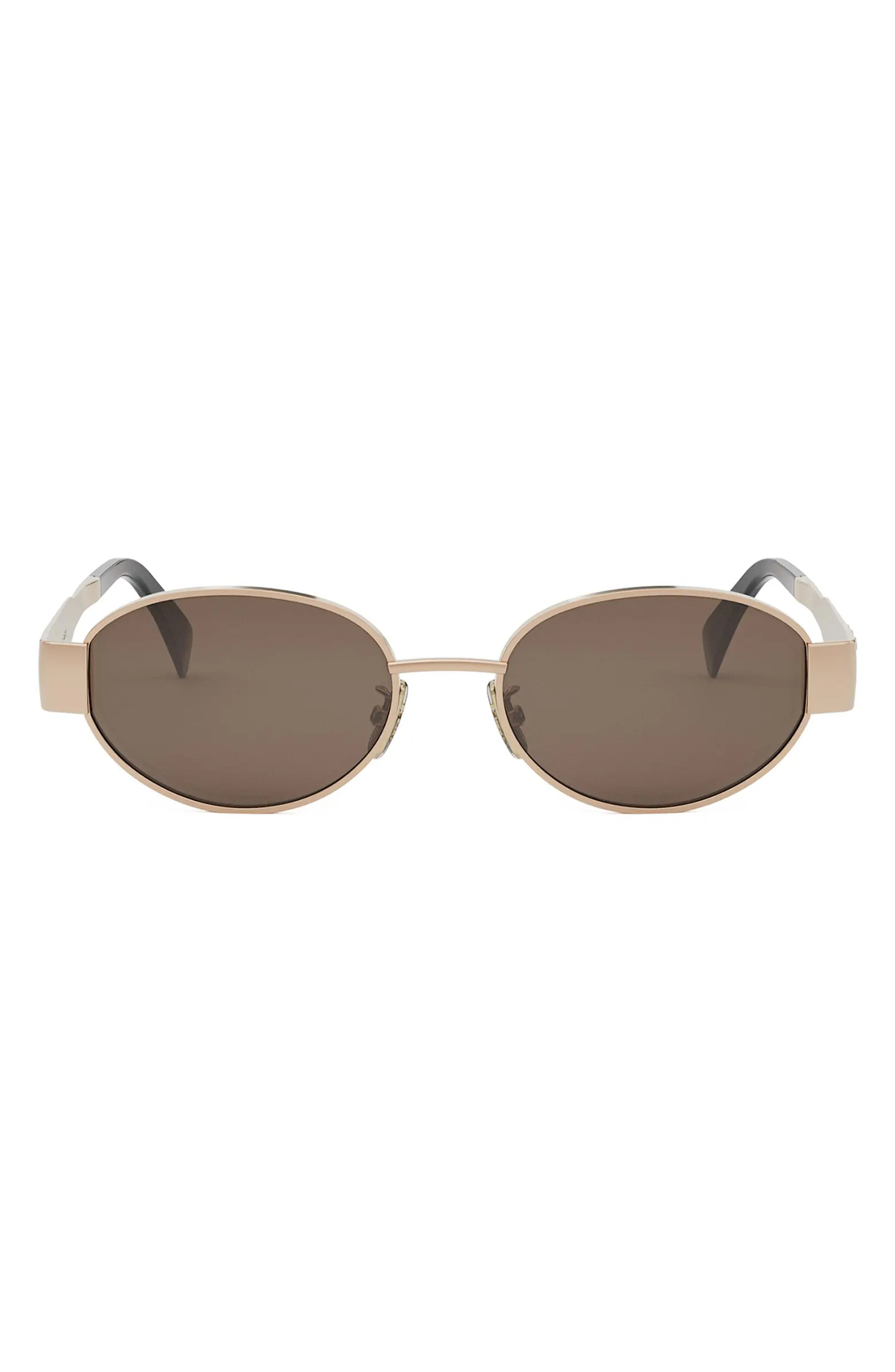 Triomphe 54mm Oval Sunglasses | Nordstrom