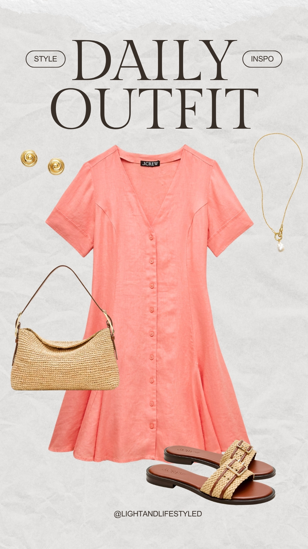 Easy, effortless, and cute 🧡 this dress is one of those throw-on-and-go outfits that still looks put together. Paired it with neutral accessories for the perfect everyday look! 

 

#LTKootd #LTKSeasonal #LTKSaleAlert