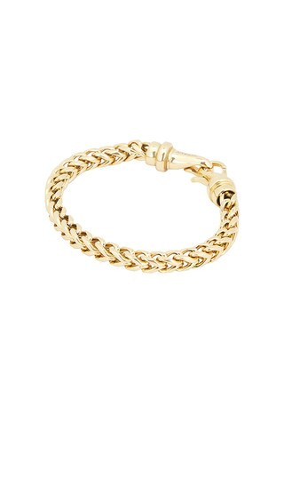 Vitaly Kusari Bracelet in Metallic Gold. - size 7.5 (also in 8) | Revolve Clothing (Global)