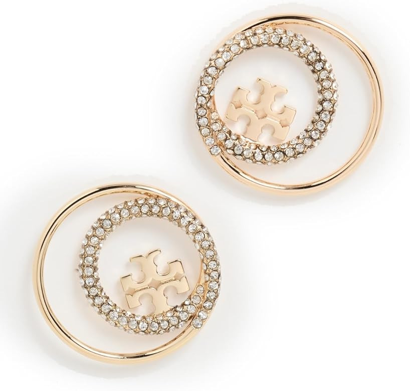 Tory Burch Women's Open Miller Stud Earrings | Amazon (US)