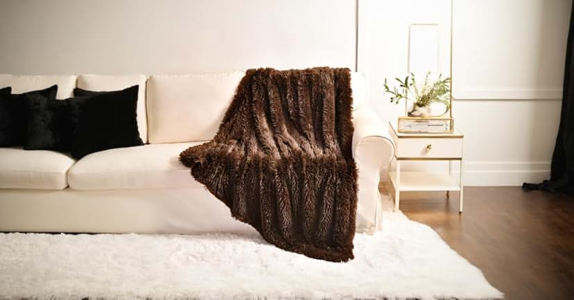 EVERGRACEHOME Chunky Chenille Knit Throw Blanket for Couch, Soft Luxurious Moss Stitch Blankets f... | Amazon (US)