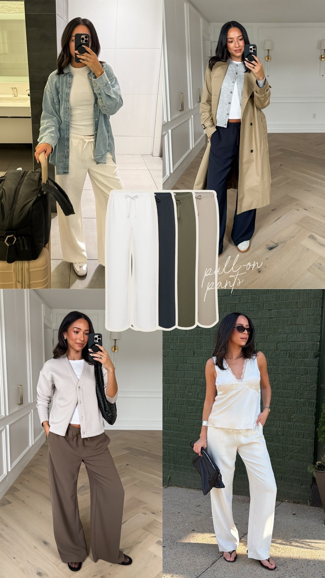 The best trousers for work and the weekend. They're super comfortable, don't wrinkle and are stain resistant

spring outfit, spring style, spring fashion, errands outfit, casual outfit, casual pants, pull-on pants, travel outfit, airport outfit, mom outfit, postpartum outfit, pregnancy outfit

#LTKmomlife #LTKSeasonal #LTKTravel