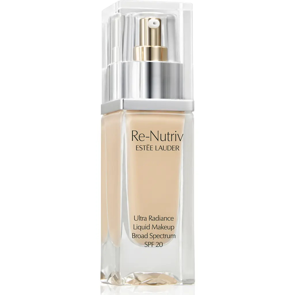 Estée Lauder Re-Nutriv Ultra Radiance Liquid Makeup Foundation SPF 20 in 1W0 Warm Porcelain at Nordstrom | Nordstrom