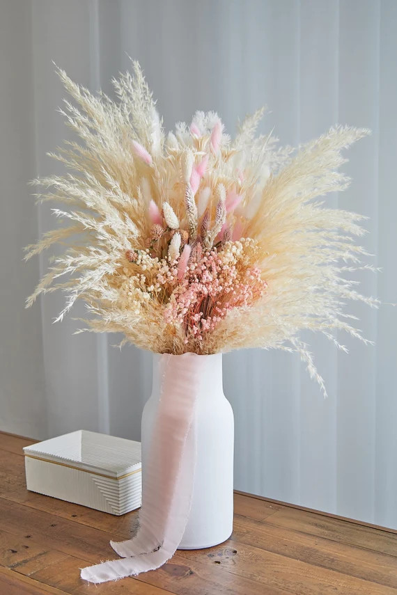 Large Dried Bouquet I Love You More  Dry Flower Bouquet - Etsy | Etsy (US)