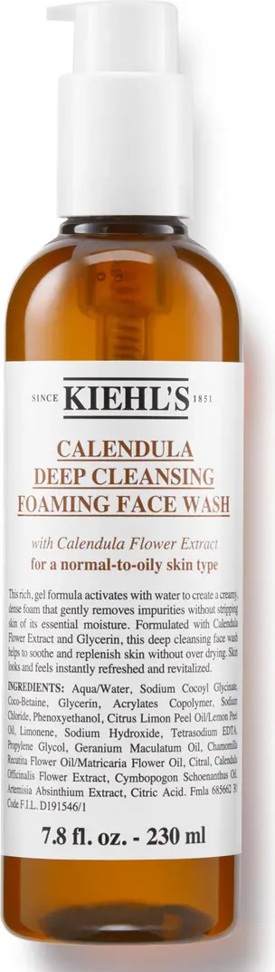 Calendula Deep Cleansing Foaming Face Wash | Nordstrom