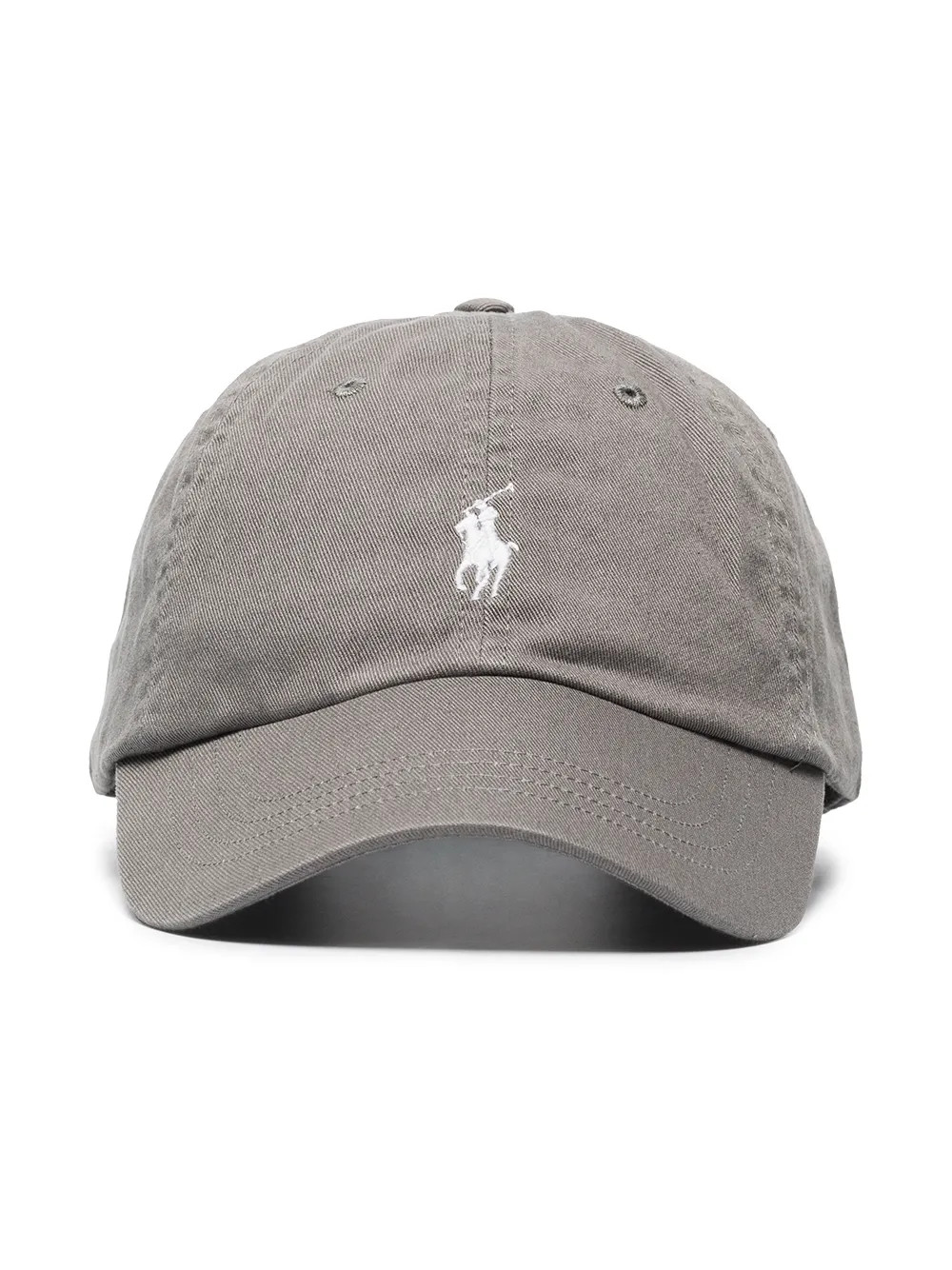 Polo Ralph Lauren logo-embroidered Cap | Grey | FARFETCH | Farfetch Global