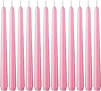 Allgreen 12 Pack Dripless Taper Candles,Unscented & Smokeless, Elegant Premium Quality, 10 inch T... | Amazon (US)