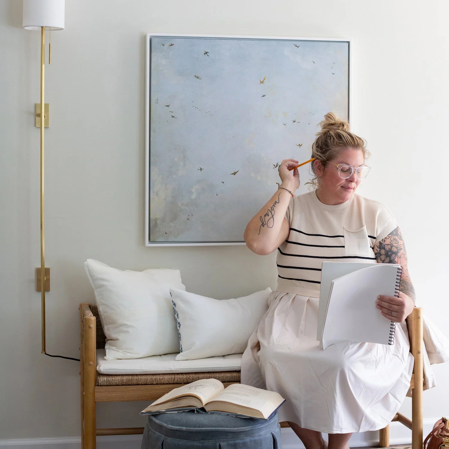 Birds of a Feather | Canvas | Lindsay Letters, LLC