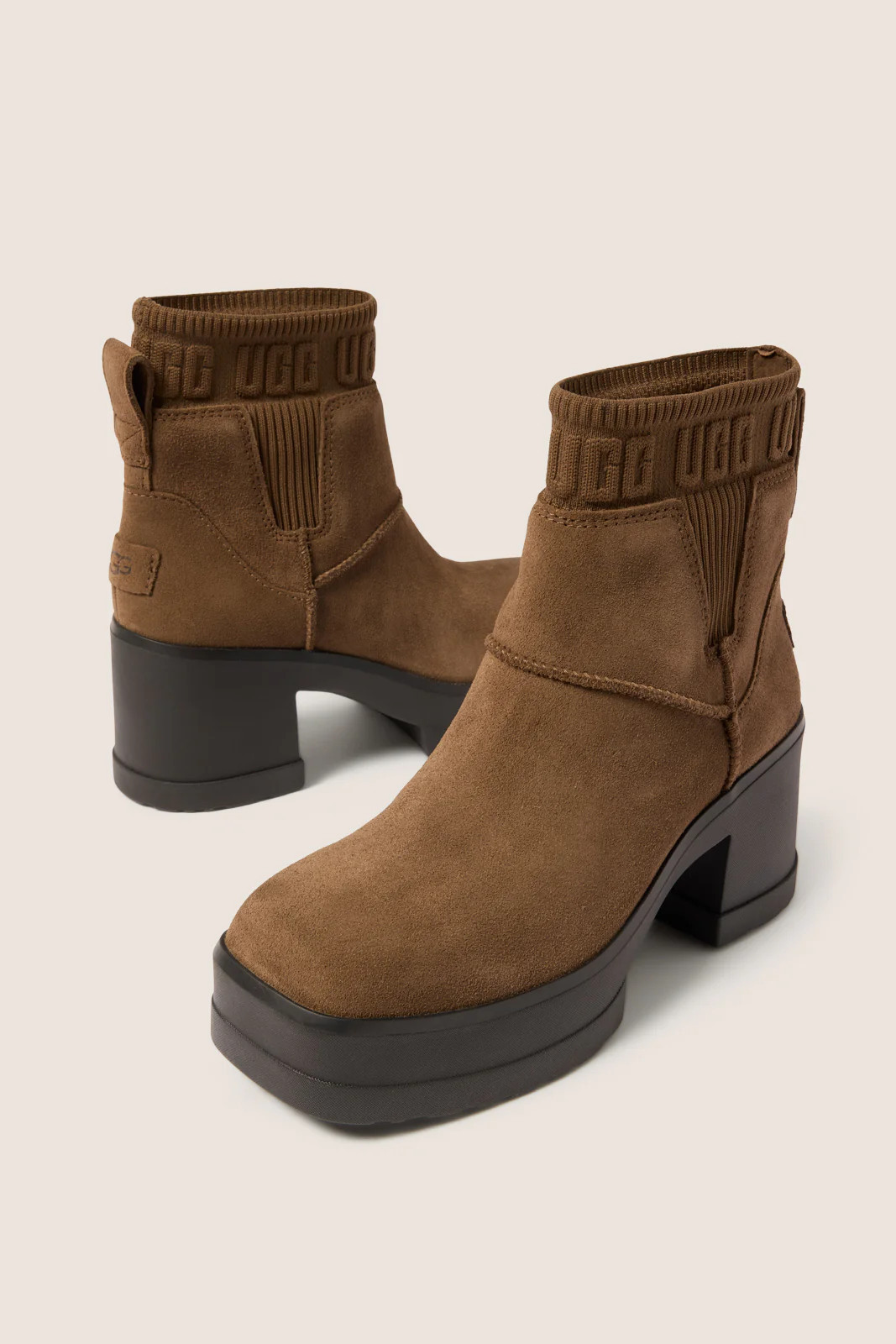 UGG Women's Moxy Chealsea Boot, Size 8.5, Brown | Evereve