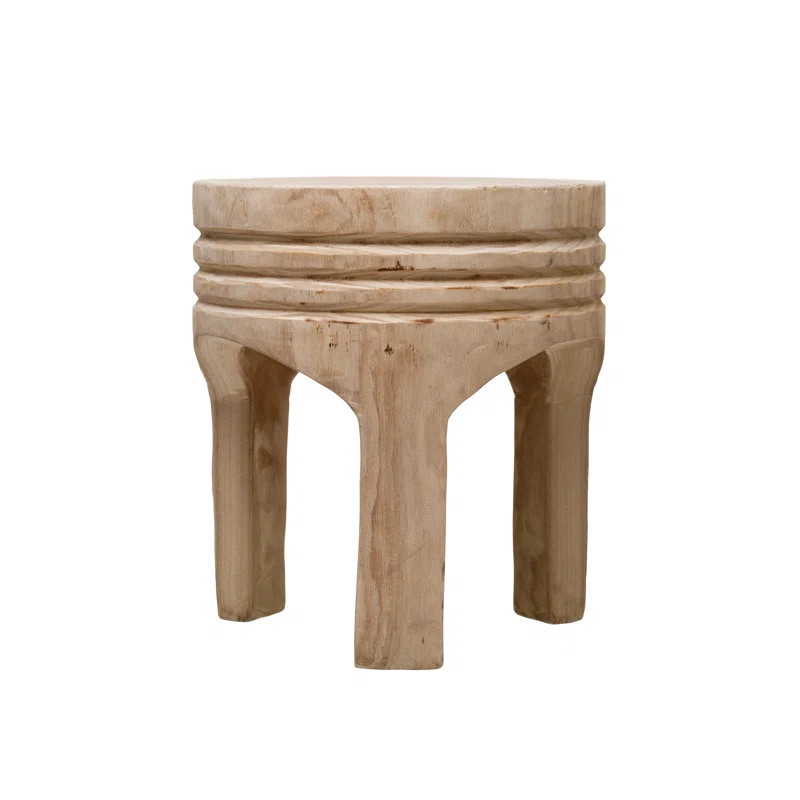 Kaleea Solid Wood Accent Stool | Wayfair North America
