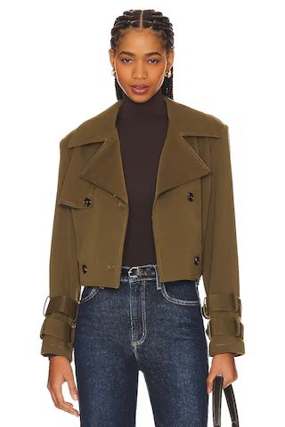 Cropped Trench Coat
                    
                    WeWoreWhat | Revolve Clothing (Global)