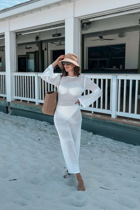 Had the best beach day yesterday! The weather was perfection, the water was gorgeous, and we got to have lunch at our favorite spot 🌴☀️

My cover up is an Amazon find, and pale yellow suit is one on the best fitting suits I’ve ever owned! 

#LTKTravel #LTKSwim #LTKSeasonal