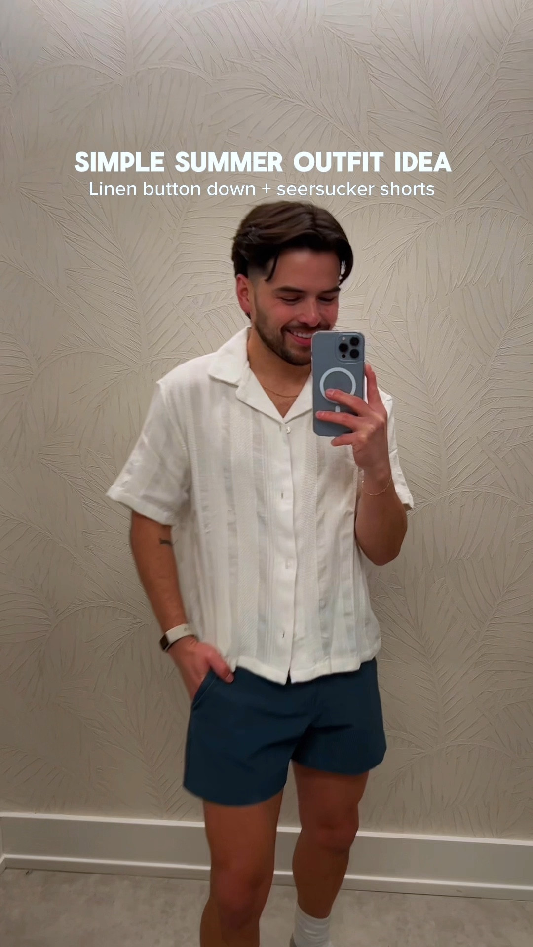 Resort Wear | Beach outfit idea | family beach photos | men’s summer shirt | swim shorts | swim trunks | white lotus | watch now | spring outfit | spring style #LTKMostLoved 

#LTKWatchNow #LTKMens #LTKSpringSale