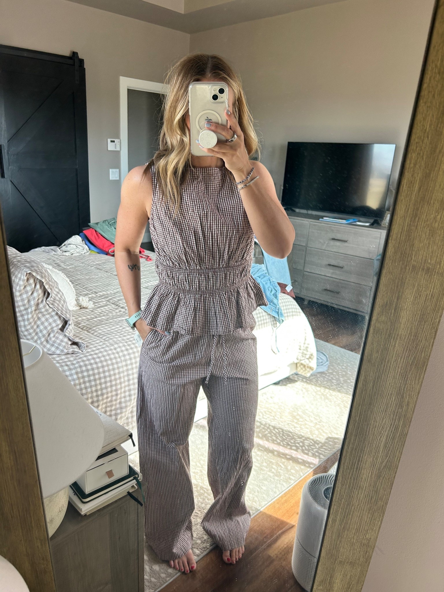 30% off my seersucker set! Can easily mix & match. Pants are XS, top small.
If between sizes in pants, go down…but if you’re between on top, go up! 

#LTKgrwm #LTKootd #LTKSaleAlert