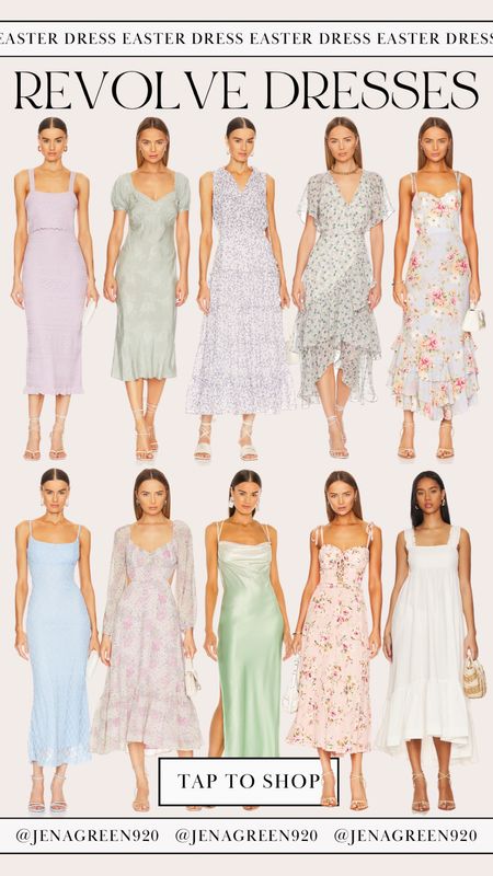Revolve dresses | Easter Dresses | Easter Dress | Floral Dress | Pastel Dress | Wedding Guest 

#LTKSeasonal #LTKwedding #LTKstyletip