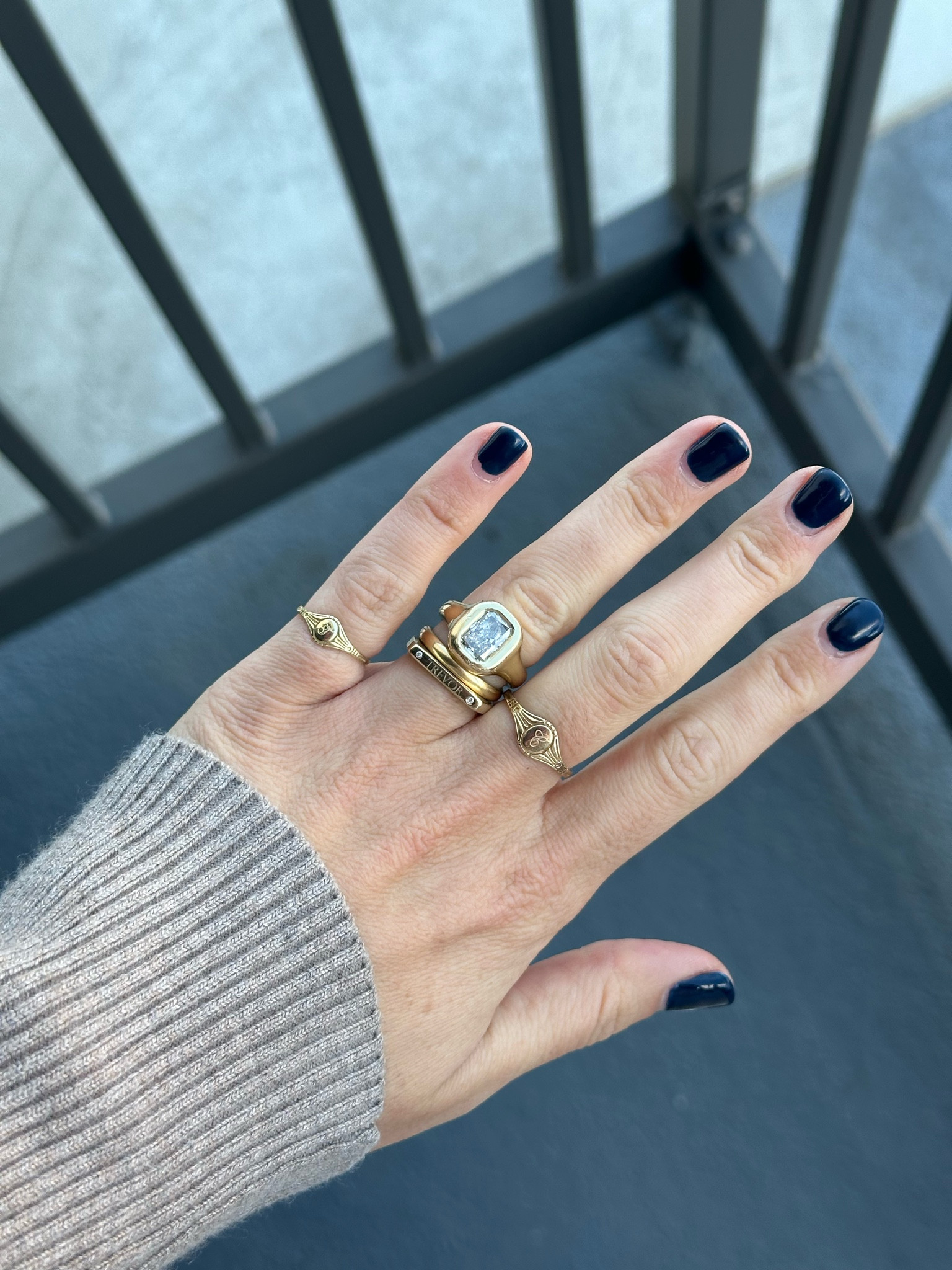 My daily ring stack 

#LTKGiftGuide #LTKHoliday #LTKWedding