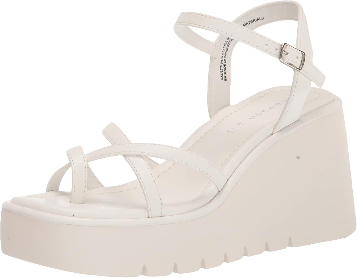 Madden Girl Women's Vaultt Wedge Sandal | Amazon (US)