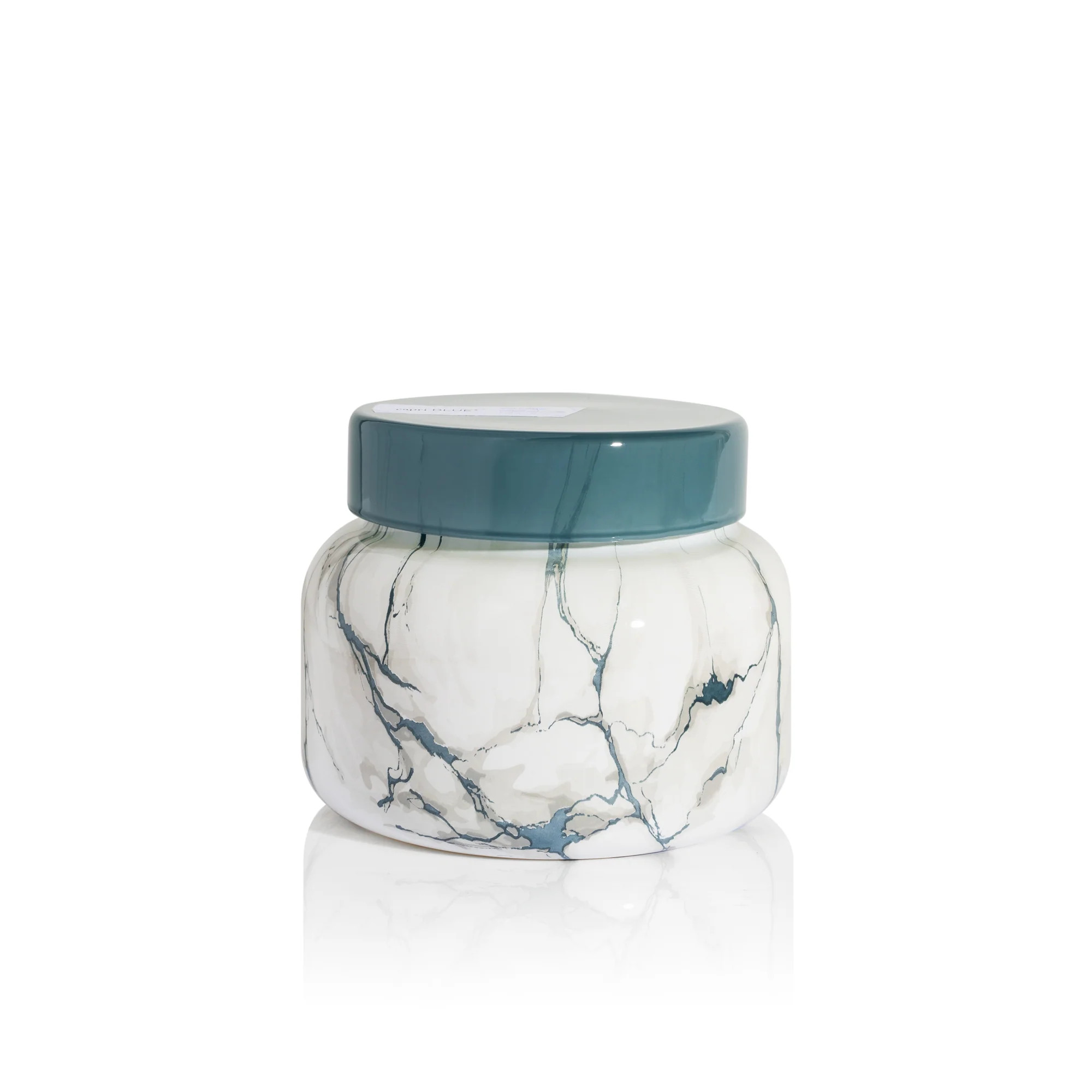 Volcano Modern Marble Signature Candle | Capri-Blue