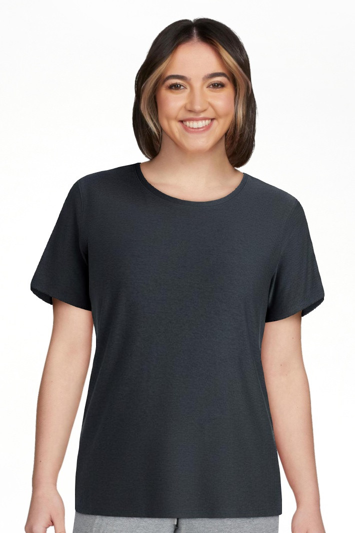 Athletic Works Women's and Women's Plus Relaxed ButterCore Tee with Short Sleeves, Sizes XS-4X | Walmart (US)