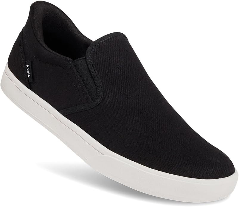 Kizik Shoes: Venice Comfortable Breathable Stretch Canvas Slip On Sneakers, Convenient Hands Free... | Amazon (US)