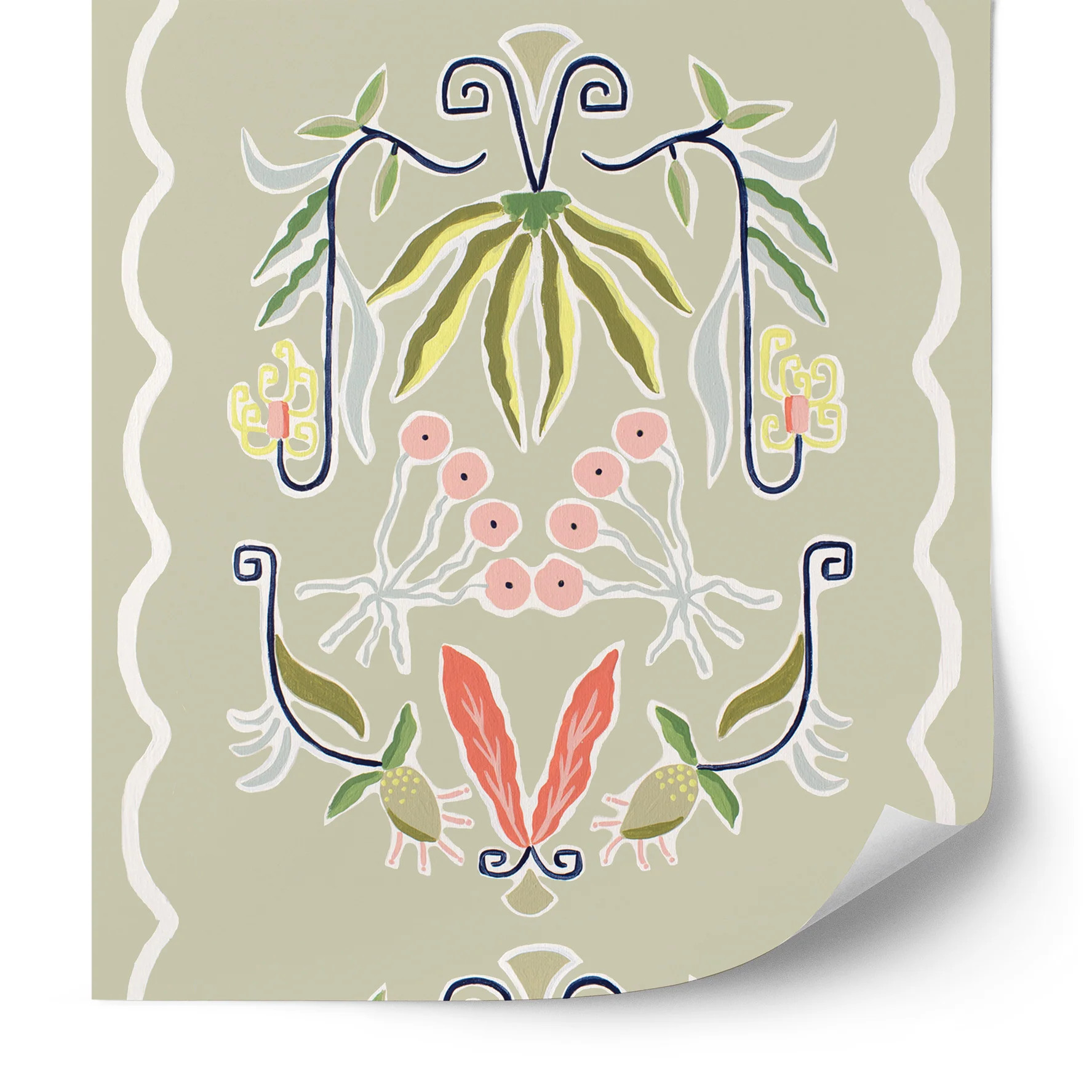 Serendipity Wallpaper by Jenny Westenhofer | Urban Garden Prints