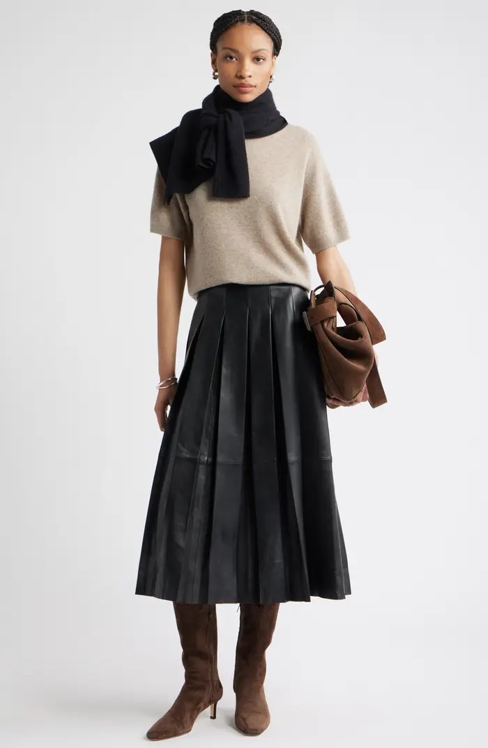 Short Sleeve Cashmere Sweater | Nordstrom