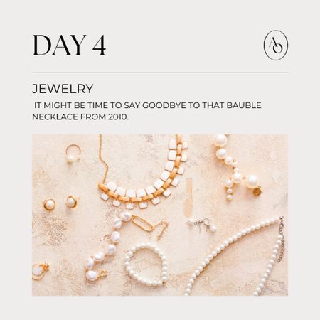 💍 JEWELRY Day 4! of the #aullorganizedchallenge.

Check out today’s stories for ideas of how to wrangle your precious jewels. Contain it in a way so that you can see what you wear and LOVE.

🛍 Need to freshen up your jewelry collection? Check out these amazing women-owned companies. High quality unique pieces you’ll fall in love with fast.

#LTKstyletip #LTKhome #LTKunder100