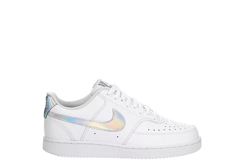 Nike Womens Court Vision Low Sneaker - White | Rack Room Shoes