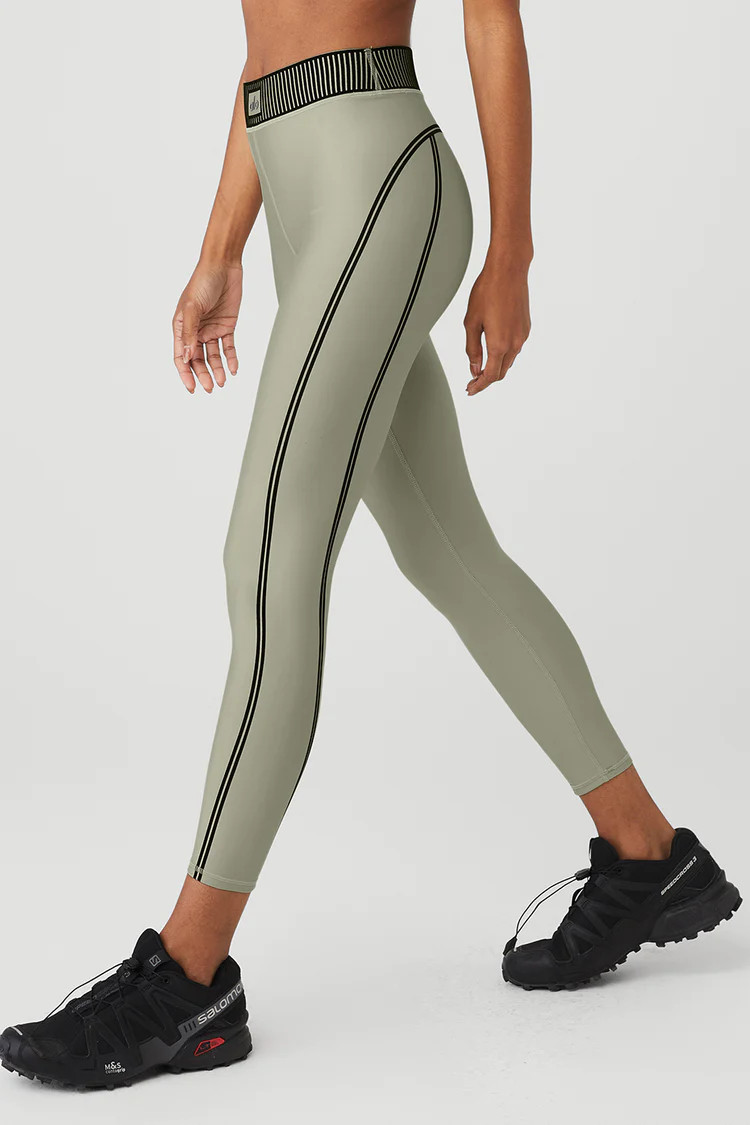 Airlift High-Waist 7/8 Line Up Legging | Alo Yoga (US)