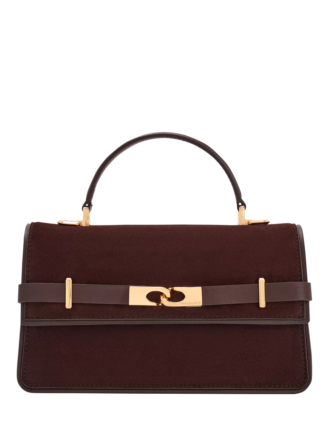 CHARLES & KEITH Arlet Crossbody Turn Lock Handbag | John Lewis (UK)