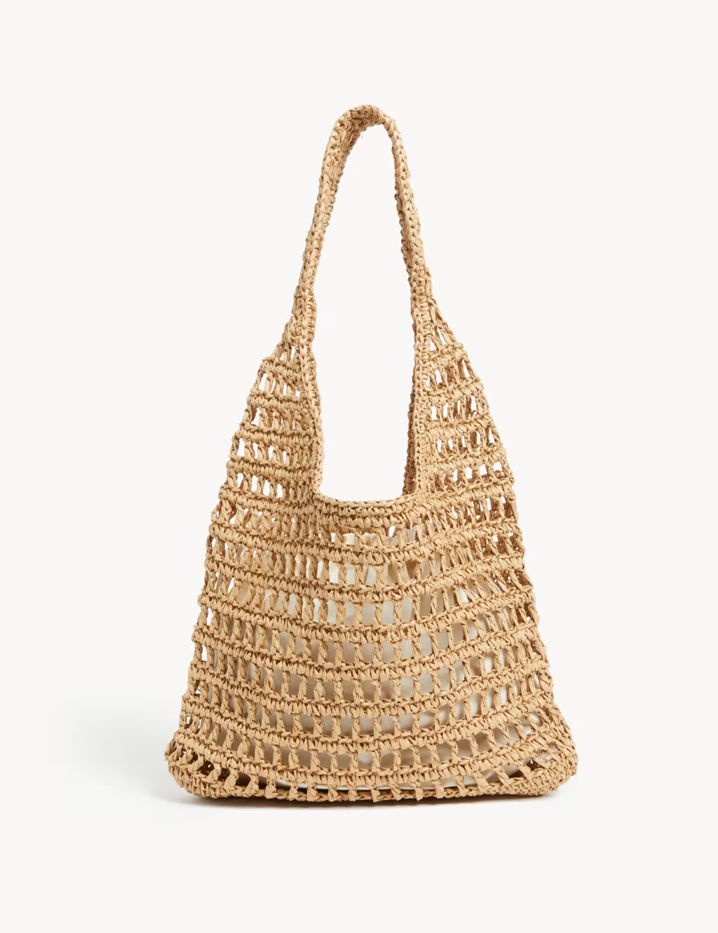 Straw Drawstring Tote Bag | Marks & Spencer (UK)