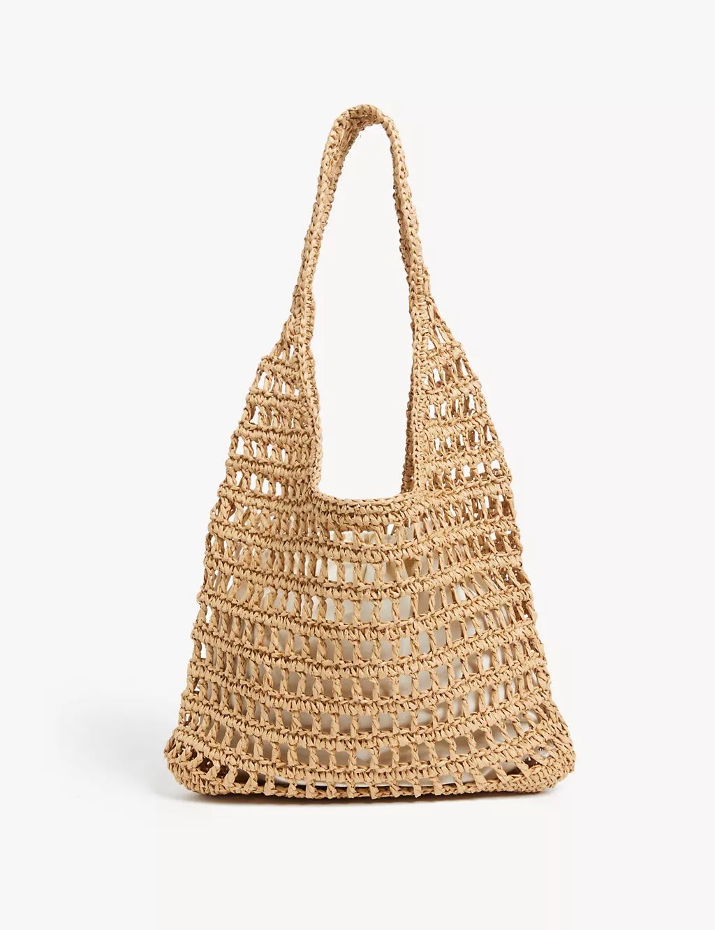 Straw Drawstring Tote Bag | Marks & Spencer (UK)